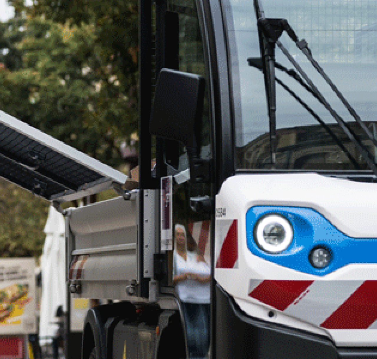Tipper Machine Drive Tipper for electric utility vehicle - Multifunction logistics equipment