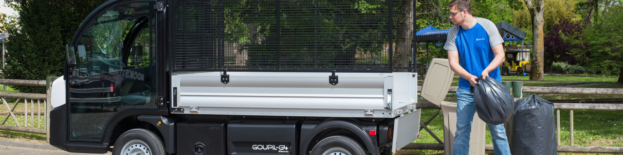 Cleaning Electric Trucks - workforce and equipment carrying solution