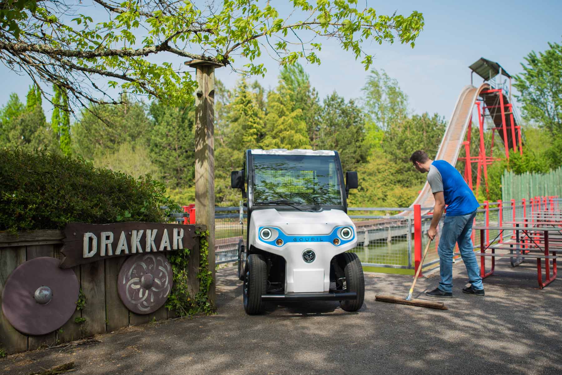 G4 cleaning Walibi