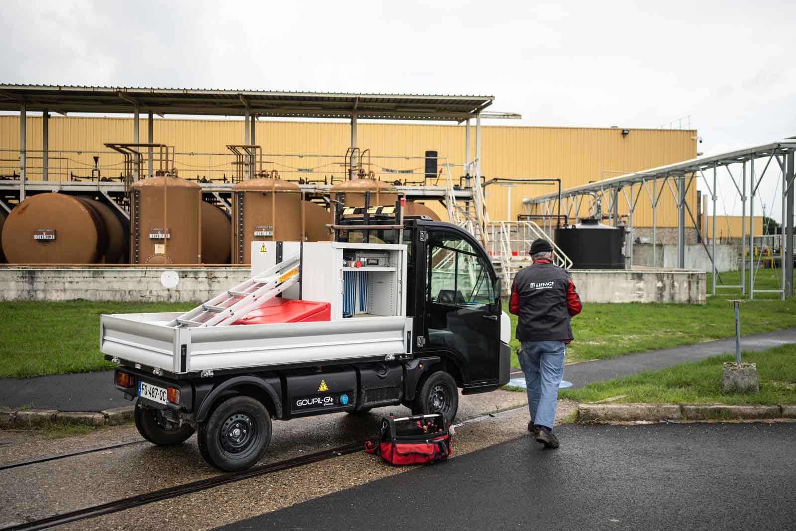 Goupil G4 pour la maintenance sur les sites industriels